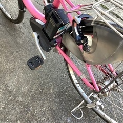 246 ヤマハ新機種電動アシスト自転車pasnatura26インチピンクアルミ
