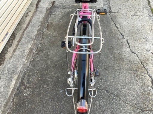 246 ヤマハ新機種電動アシスト自転車pasnatura26インチピンクアルミ