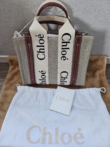 Chloe★クロエ ストラップ付き woody ウッディ トートバッグ スモール