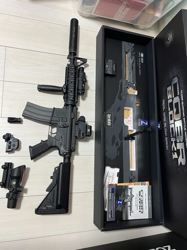 東京マルイ CQBR ガスブロ+付属品【現金手渡可】