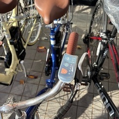 ?未使用?21テクノロジー 24インチ電動アシスト付き自転車 青 8.7Ah 765