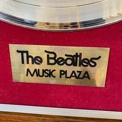 ⭐️ビートルズ⭐️ゴールドディスク⭐️1982年激レアヴィンテージ⭐️