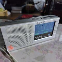 昭和レトロ　SONY短波ラジオ　ICR-4420　1983年製
