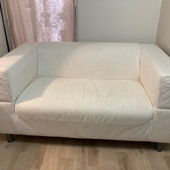 IKEA KLIPPAN(クリッパン)2人掛けソファ・別売りカバー付
