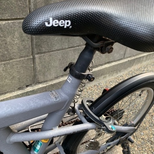 美品！Jeep折り畳めない自転車