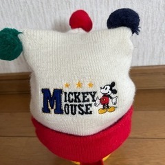 ミッキーマウス　ニット帽