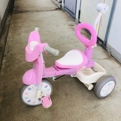 iimo  三輪車　ピンク