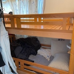 木造2段ベッド