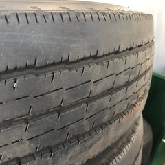 【中古・倉庫保管品】ホイール付6本セット  トーヨー DELVEX M134 205/80R17.5 120/118L LT6