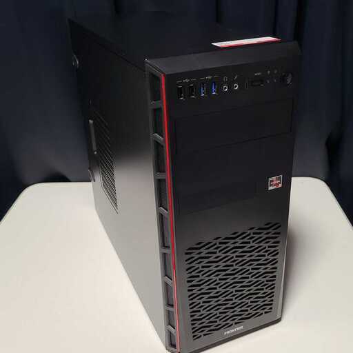 【ゲーミングパソコン】Ryzen7 3700X/メモリ32GB/1TB NVMe SSD/2TB HDD/RX6600-8G