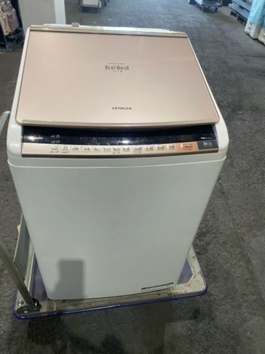 北九州市内配送無料　保証付き　日立 HITACHI BW-DV90A S [ビートウォッシュ 洗濯乾燥機 （9kg）