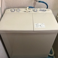 SANYO 二層式洗濯機　中古　無料