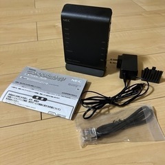 NEC 無線ルーター 美品