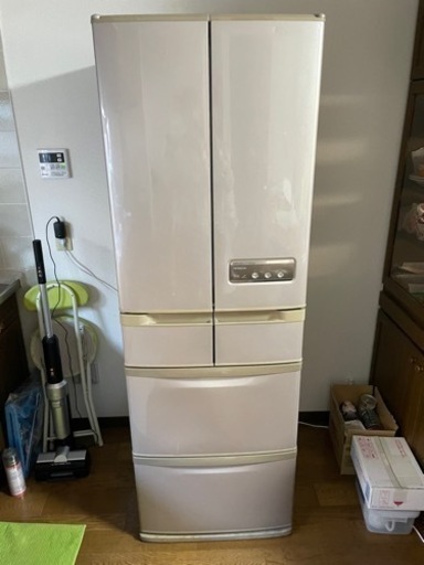 日立　ノンフロン　冷凍冷蔵庫　415L 6ドア　2008年　R-SF42YM