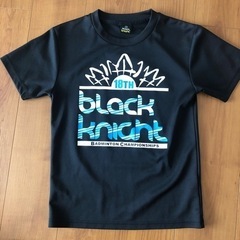 【ネット決済】ブラックナイトバドミントンTシャツ