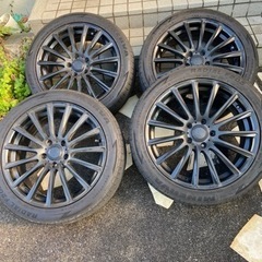 225/45r18 タイヤホイールセット