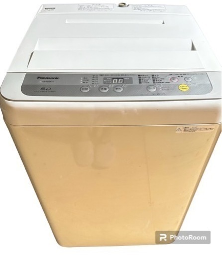募集中 パナソニック洗濯機 5.0kg 2018年 縦型 単身