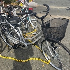 🚲新品 未使用🚲 26インチ自転車 21テクノロジー 1年保証✨ カラーシルバーNo.1229● ※現金、クレジット、スマホ決済対応※