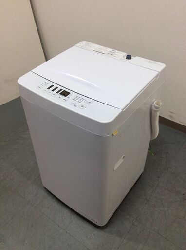 YJT7909【Hisense/ハイセンス 5.5㎏洗濯機】美品 2022年製 AT-WM5511-WH 家電 洗濯 簡易乾燥付 アマダナモデル