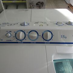 HITACHI / 日立 5.5kg 二槽式洗濯機  PS-55AS2 2021年製【ユーズドユーズ名古屋天白店】JO6-18