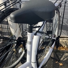 🚲新品 未使用🚲 26インチ自転車 21テクノロジー 1年保証✨ カラーホワイト白 No.1230● ※現金、クレジット、スマホ決済対応※