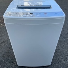 💕【即日配達取付OK!取付無料】超美品　アクア　6.0kg洗濯機...