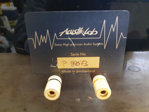 安心の動作確認済Acustik-Lab Bolero Piccolo スピーカーペア 保証有り【愛千130】