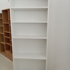 ★ジモティ割あり★ IKEA 飾り棚 ホワイト H202.5×D...