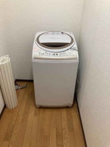 緊急値下げ今週限定TOSHIBA(東芝) AW-80VME1 縦型洗濯乾燥機