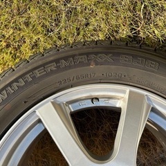 【美品】スタッドレスタイヤ・ホイール4本セット  17インチ 【ハリアー等にどうぞ】