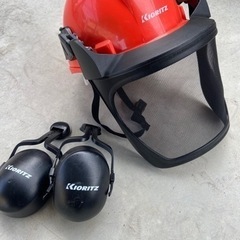 【美品】共立ヘルメット　防護具セット