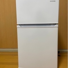 【美品】急ぎ★2021年製アイリスオーヤマ90L小型冷蔵庫2ドア...