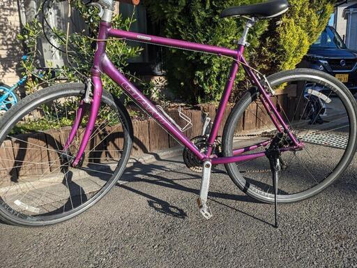 クロスバイク　giant escape r3 purple size  Ｌ 555 mm 700✕28　変速3✕7　2011年　狭山市引取限定