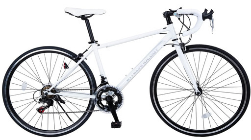 21Technology 自転車 ロードバイク 700c 700×28c シマノ14段変速ギヤ ドロップハンドル 補助ブレーキ搭載 前後キャリパーブレーキ