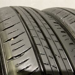 DUNLOP ENASAVE EC300+ 165/65R14 14インチ 夏タイヤ 4本 22年製 バリ溝