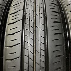 DUNLOP ENASAVE EC300+ 165/65R14 14インチ 夏タイヤ 4本 22年製 バリ溝
