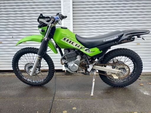 カワサキ スーパーシェルパ 林道仕様自賠責令和9年迄