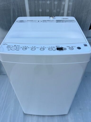 ☆L12　2021年製　全自動電気洗濯機　ハイアール　4.5㎏