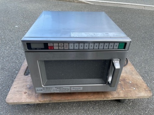 ■中古品 パナソニック業務用レンシレンジ NE-1801 単相200V 2011年 動作問題なし④■