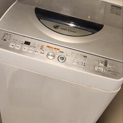 洗濯機　SHARP　ES-TG55K　2010年製