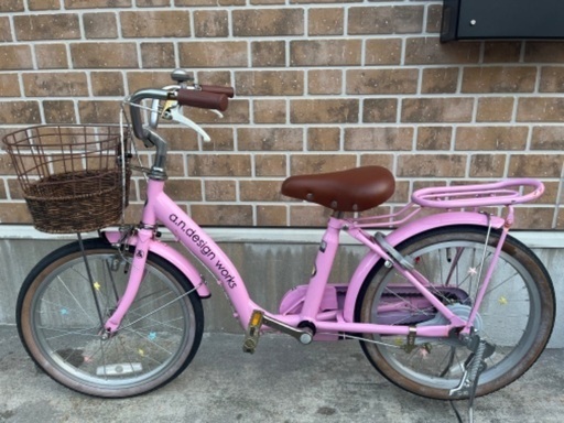 【至急】18インチ　子供自転車（補助輪付属）