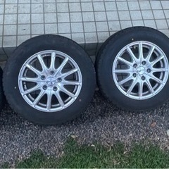 195/65R15《中古》スタッドレスタイヤ　ホイールセット