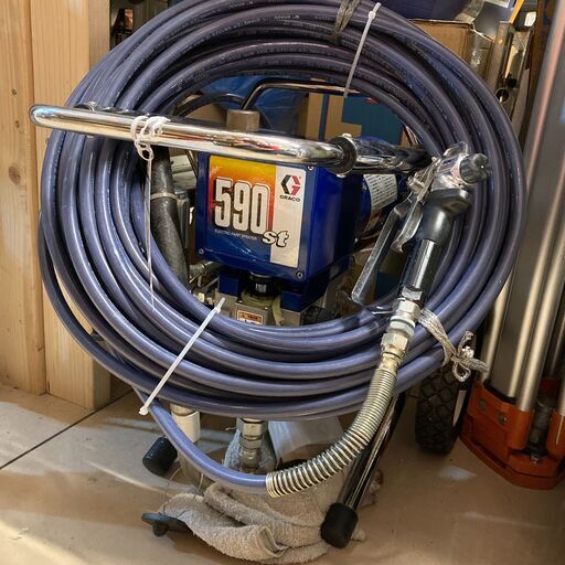 【中古】【動作OK】【店頭引取限定】GRACO グラコ エアレス塗装機 590ST 22,000円（税込）