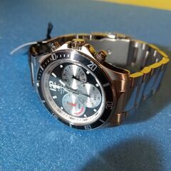 新品 正規品 TECHNOS テクノス クオーツ クロノグラフ アナログ