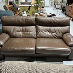 ☆ジモティ割あり☆ ソファ ブルー H100×D78×W179 クリーニング済み OJ9561
