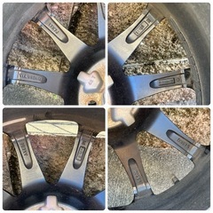 2020年製造 スタッドレスタイヤ 225/60R17 INTERSTATE DURATION30 + 17インチホイール 100×5 4本セット