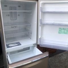 激安セール！ 2018年製 三菱冷凍冷蔵庫 335 L シャンパンピンク