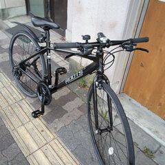 ROOTS[ルーツ]700c クロスバイク(M) アルミ/21speed/パールブラック