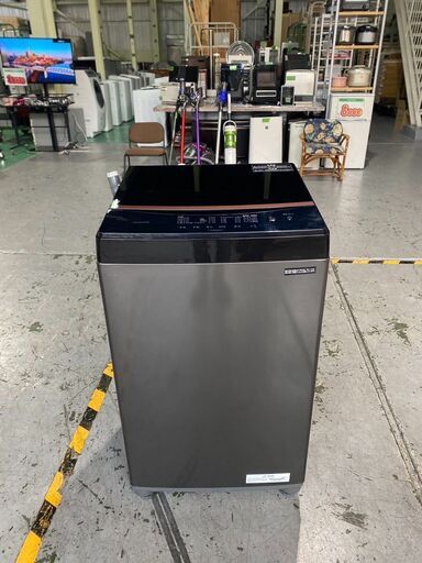 大阪⭐️エコマックス♻️「T417」2023年製 アイリスオーヤマ IAW-T605BL-B 全自動洗濯機 6.0kg 風乾燥