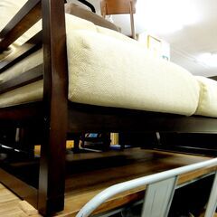 ニトリ 2Pソファ HIKARI 木フレーム+クッション 幅120×奥70×高72㎝ 2人掛け 長椅子 ソファー 家具 札幌市 中央区 南12条